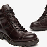 NeroGiardini Anfibio Caffè in Pelle